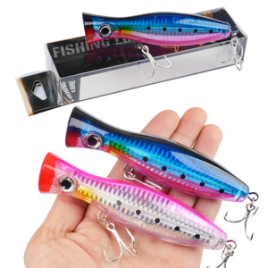 Nouveauté - Leurre flottant artificiel super grand et rigide en ABS PVC pour la pêche en eau salée - Product Image 5