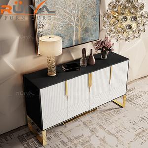 Maytech — plateau en bois, meuble à <span class=keywords><strong>buffet</strong></span> en verre, vente en gros d'usine - Product Image 4