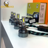 Puissant plus lumineux 500w 400w 100000lm Lumen 9007 voiture Led phare lentille ampoule pour bmw E46 X6 F10 ford Focus St 2016 camry 2010