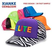 Gorra Trucker X&K Personalizada de Espuma con Ajuste Profundo y Corona Alta, Parte Delantera Estructurada, Logotipo Personalizado, Impresión 3D en Relieve, Estilo Hip Hop, Venta al por Mayor