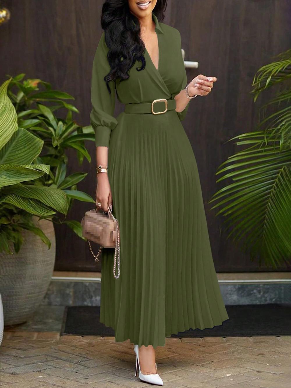 knee length dresses for ladies Wrap Belt | Wrap Cognac Belt main image 1