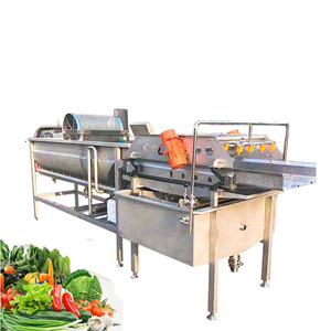 Laveuse de fruits et légumes, machine à nettoyer les légumes à feuilles, machine à laver le chou, la laitue et les radis marinés - Product Image 4