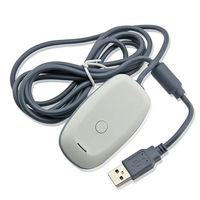 Receptor de Control Inalámbrico para XBOX360, Gamepad con Material ABS y Botón Lineal para Adaptador de Conexión 360/PC