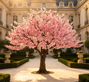 Albero Artificiale Grande Personalizzato, Durevole, Ecologico, Resistente ai Raggi UV, con Fiori di <span class=keywords><strong>Ciliegio</strong></span> Dorati Autunnali, per Uso Interno/Esterno - Product Image 6