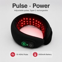 EYCO 660nm 850nm Terapi Cahaya Merah Inframerah Topi Terapi Cahaya Merah Tanpa Kabel Dapat Dipakai Sabuk/Sarung Tangan/Tangan/Leher/Lutut/Kaki/Tikar/Pembalut Terapi Cahaya Merah