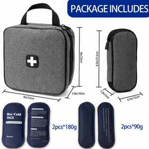 Large Insulin Cooler Travel Case Medication Cooler Bag with 4 Ice Packs Cooler Travel Case Diabetic Medication Organizer Bag - Product Image 6