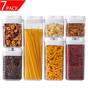 6-7 Gói Bé Thực Phẩm Lưu Trữ BPA Free Kín Nhựa <span class=keywords><strong>Container</strong></span> Set, Hình Chữ Nhật Nhỏ Bento Pet Thực Phẩm Lưu Trữ Hộp - Product Image 1