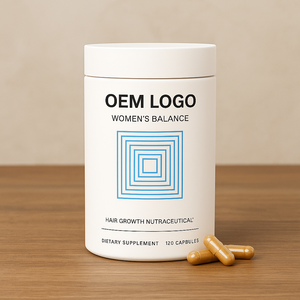 Suplemento Nutricional para el Crecimiento del Cabello para Mujeres de Marca Privada, Cápsulas de Biotina, Suplemento Capilar - Product Image 4