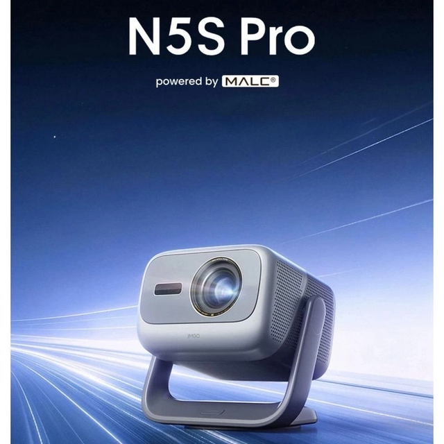 JMGO 4K Projector N5S Pro Max 4000CVIA Three-Color Laser Zoom-Shift Smart Home Theater Supports Projector
