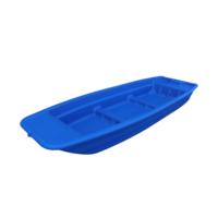 Bateau en plastique PE double couche résistant à l'eau de mer, anti-âge, coque stable, étanche, épaissi, durable, OEM