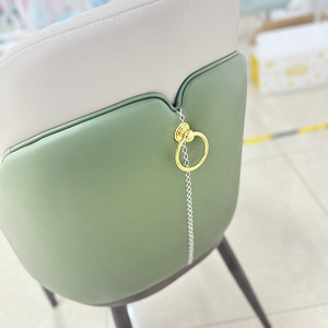 Modern Minimalist Upholstered <b>Dining</b> <b>Chair</b> For Hotel Restaurant Banquet VIP Use Light Luxury Style - Product Image 3