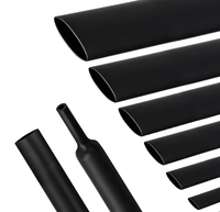 Tube thermorétractable PE 4:1 auto-adhésif -55°C~+125°C, diamètre 12 mm, longueur 1,5 m, 5 options, câble isolant étanche pour câblage
