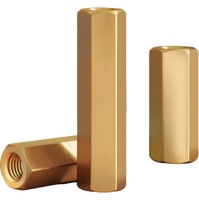 Entretoises hexagonales en laiton à double tête, colonnes de support creuses pour PCB, pour boîtier d'ordinateur