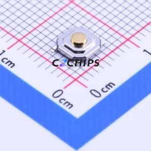 TS-1187-1716 Tactile Switch SMD-4P,5.2x5.2mm Switch Single Pole Single Throw Round Button 1.6N Vertical Mount - Product Image 1