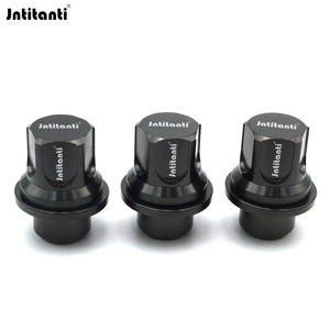 Écrous de roue <span class=keywords><strong>antivol</strong></span> Jntitanti en titane Gr.5 Ti-6Al-4V de couleur noire avec clé en titane pour <span class=keywords><strong>Land</strong></span> <span class=keywords><strong>Rover</strong></span> M14x1.5mm - Product Image 3