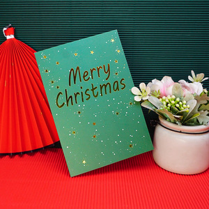 การ์ดของขวัญคริสต์มาสงานคราฟต์กระดาษป๊อปอัพดีไซน์แบบกำหนดเองลาย3D - Product Image 2