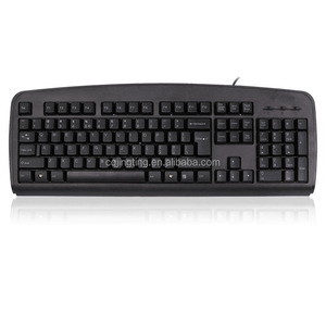Waterproof Keyboard 104 <b>Keys</b> Wired Desktop for Business and Home 104 <b>Keys</b> for Efficient Typing in Business and Home Enviro - Product Image 1