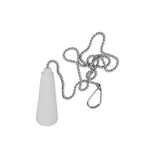 Manillar Blanco con Cadena de 70 Cm para Batería de Bicicleta Eléctrica - Product Image 1