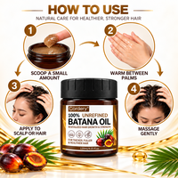 Huile de Batana Cordery pour la croissance des cheveux, beurre de Batana naturel, huile anti-casse, hydratante pour le cuir chevelu, personnalisation du logo disponible
