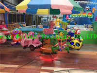 Usine directe électrique enfants tour d'avion rotatif Mini avion carrousel pour parc d'attractions centre commercial aire de jeux