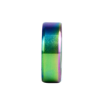 Roulements de skateboard professionnels personnalisés en céramique ZrO2 couleur arc-en-ciel sous vide vente en gros