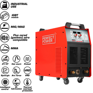 Soudeuse MIG 350P multifonction à double impulsion haute vitesse, machine de soudage à gaz <span class=keywords><strong>CO2</strong></span> ou <span class=keywords><strong>argon</strong></span> pour le soudage de l'aluminium - Product Image 3