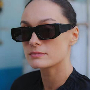 High Quality Custom Polygonal <b>Sunglasses</b> Fashionable Street Photos Sun Protection <b>Sunglasses</b> - Product Image 2