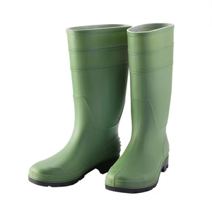 Bottes de pluie Wellington en PVC imperméables, antidérapantes, tendance, personnalisées, pour hommes, YL6071 - Product Image 3