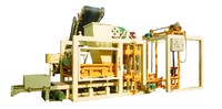 Bon fabricant de pavés Machine à briques en blocs de béton moussants entièrement automatique Machine à briques creuses en cendres volantes