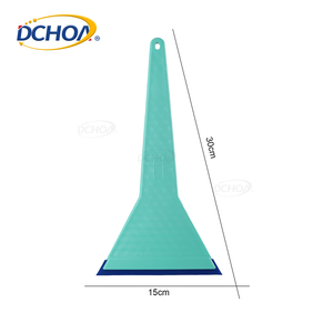 Dchoa Silicone nước gạt nước <span class=keywords><strong>scraper</strong></span> cửa sổ Tint công cụ giống cây chổi thủy tinh làm sạch công cụ - Product Image 5