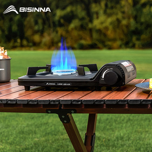Bisinja Portable Outdoor Gas <b>Stove</b> Cassette Magnetic Cooktop For Camping And Home Use - Product Image 3