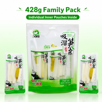 Bâtonnets de bambou croquants et acidulés 428g – Snack mariné pour ramen, riz, bière – Plat d'accompagnement prêt à consommer