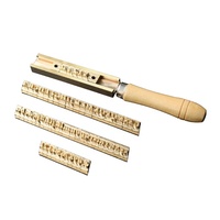 Machine à estamper à chaud numérique en cuir 10*13CM avec fente en T pour l'estampage de logos et de lettres