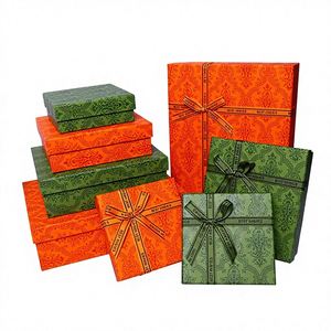 <b>Large</b> Rectangle Butterfly Bow Wedding <b>Gift</b> <b>Box</b> Kraft Paper Recycled Materials Matte UV Coating Customizable Empty Packaging High - Product Image 2