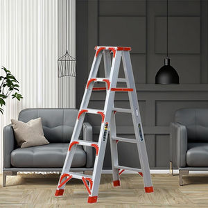 <span class=keywords><strong>Escalera</strong></span> telescópica plegable de aleación de aluminio con Marco en A moderno multifuncional engrosada de doble cara 150kg almacén Exterior de carga 9 - Product Image 1