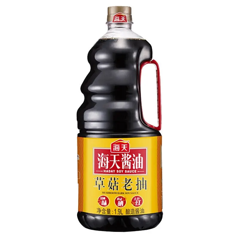 Großhandel Günstige natürliche gebraute Premium traditionelle chinesische 1,9 l dunkle Sojasauce