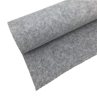 Feutre aiguilleté 100 % polyester haute densité gris écologique poids moyen 8 mm 9 mm 10 mm respirant durable pour tapis chauffant