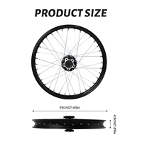 Roue arrière tout-terrain Woodniu Racein pour Surron Light Bee X 19 pouces 1.4*19 pouces, jante pour jantes Surron LBX