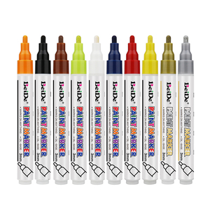 Pennarelli a base di olio, dimensioni medie della <span class=keywords><strong>punta</strong></span>, 8 colori un set - Product Image 6