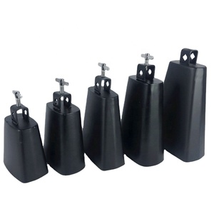 Instrument de musique professionnel en gros 4/5/6/7/8 pouces métal pratique batterie ensemble cloche de vache Clapper - Product Image 1