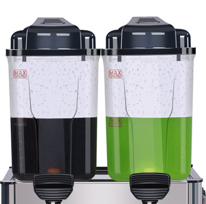 Thương Mại Tự Động Juice Uống Dispenser Tự Phục Vụ Trà Sữa 2 Tank Nước Giải Khát Nóng Và Lạnh Máy Uống - Product Image 5