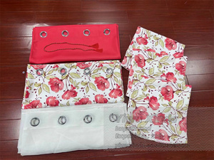 Американские шторы на заказ, занавески для украшения окон, шторы для дома, роскошные черные шторы для гостиной с цветочным принтом - Product Image 2