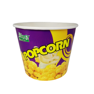 À emporter Jetable coloré <span class=keywords><strong>dessin</strong></span> animé papier <span class=keywords><strong>popcorn</strong></span> seau - Product Image 1