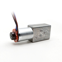 Motor Listrik DC 12V Dengan Gearbox Reduksi Dengan Encoder Torsi Tinggi Kecepatan Rendah Motor Gear Worm DC 24V