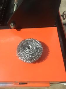 Galvanized <strong>Pot</strong> <strong>Scourer</strong> <strong>Making</strong> <strong>Machine</strong> - Product Image 4