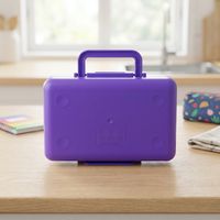 Boîte à lunch moderne en PP sans BPA, étanche, avec pot alimentaire, logo personnalisé OEM