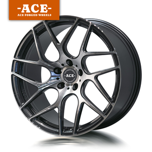 Rines Monoblock Negros para Automóvil de Pasajeros Porsche, 19 20 21 22 Pulgadas, Cromados en Oro, 5x112 5x120, para 911 718 Cayenne Panamera - Product Image 2