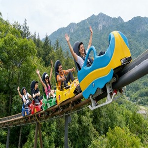 Montaña Rusa Temática Grande y Fácil <span class=keywords><strong>de</strong></span> Usar para Parques <span class=keywords><strong>de</strong></span> Diversiones Familiares, Directo <span class=keywords><strong>de</strong></span> Fábrica - Product Image 2