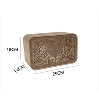 Nouvelle boîte-cadeau de mariage boîte en bois pour stocker des invitations de mariage personnalisées boîte en bois de luxe pour la décoration de mariage