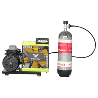 Equipo de buceo de seguridad profesional, fabricante chino, 200bar, 300bar, portátil, compresor de aire de respiración para buceo